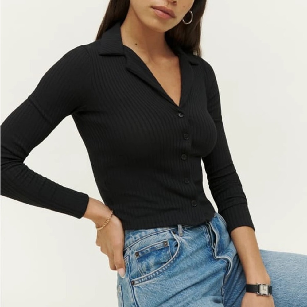 Reformation Cardigan Top